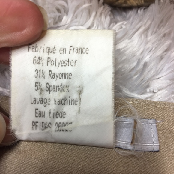 Vertigo Paris Tan Dress Pants Slacks Trousers 369 - Picture 6 of 7